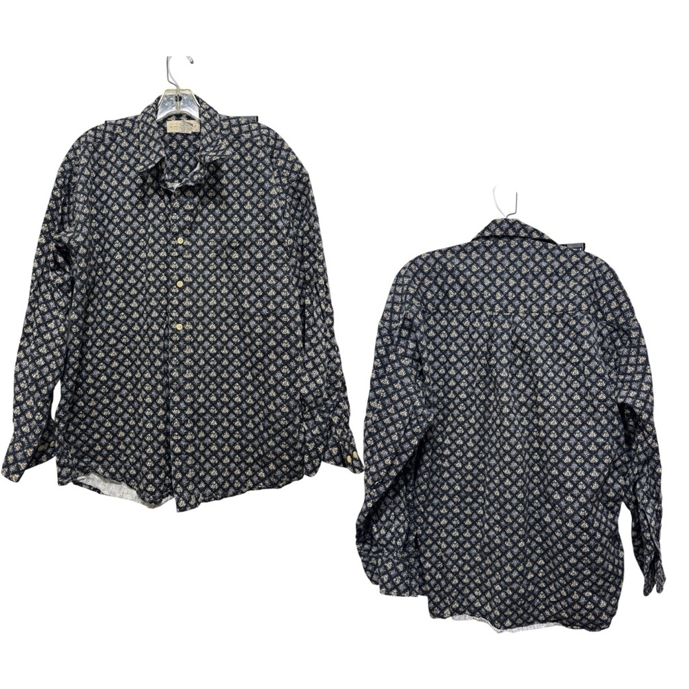 Stylish Geometric Print Button Down Shirt
